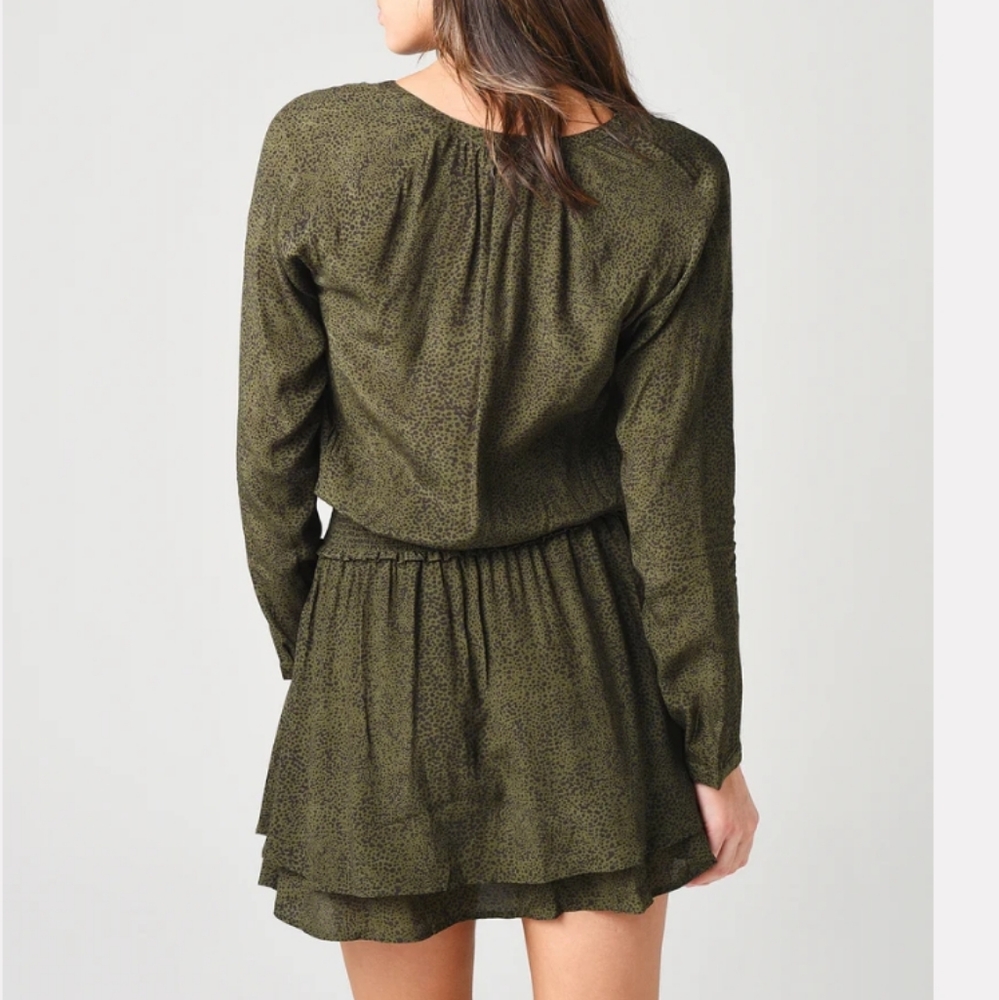 New Rails Jasmine Mini Dress Speckle Drop Smock W… - image 8